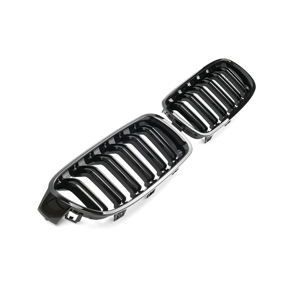 High Quality ABS Car Styling Front Kidney Grille Dual Slat Grille For BMW F30 F31 F35 2012-2019 320i 325i 328i Auto Accessories