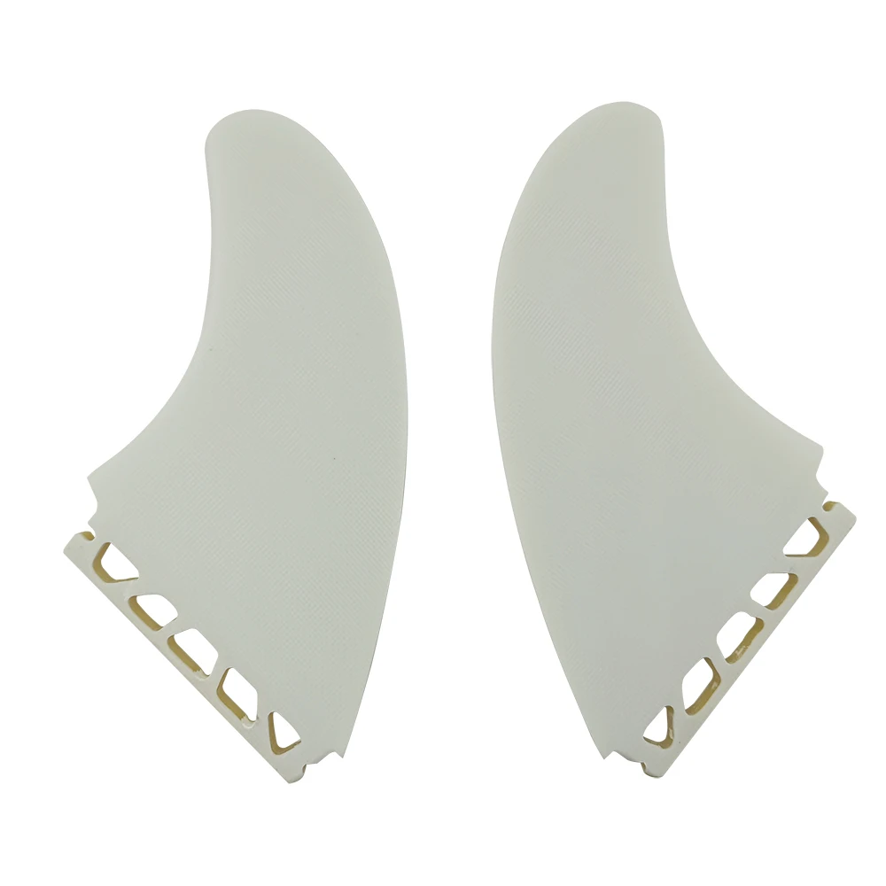 UPSURF FUTURE MR Twin Fins Fiberglass Surfboard Fins Yellow Twin Side Fin For Shortboard Single Tabs Base High Performance 2 Fin