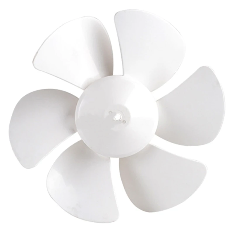 Plastic Fan Blades Replacement, 6in 8in 10in 12in White RV Bathroom Fan Blade Replacement for Camper Fan Blade Household