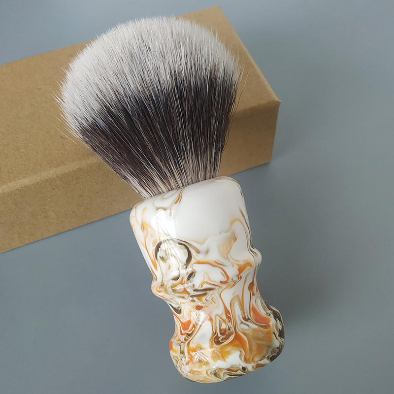 Dscosmetic 24mm Coffee G7 synthetic hair shaving brush for man shaving brush