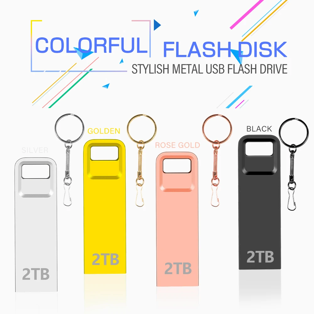 High Speed USB 3.0 2TB Black Pen Drive 1TB Memoria USB Flash Drive 512G Pendrive TYPE-C Cle USB Stick Portable SSD Free Shipping