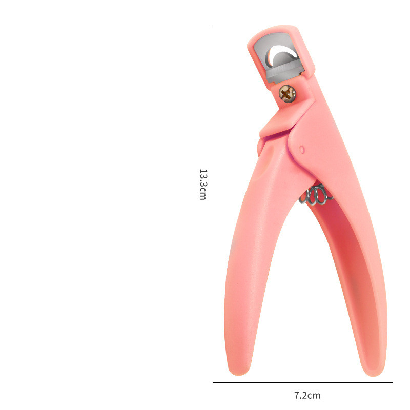 U-shaped Fake Nail Cutter Clippers Acrylic Gel Extend French False Nail Tips Cutter Knife Trimmers Straight Edge Manicure Tool