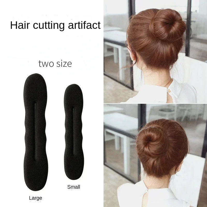 Sponge Plastic Loop Curly Hair Maker Hair Scrunchie Headband Twist Donut Bun Curler Braiders Hairbands Hairs Styling Tools