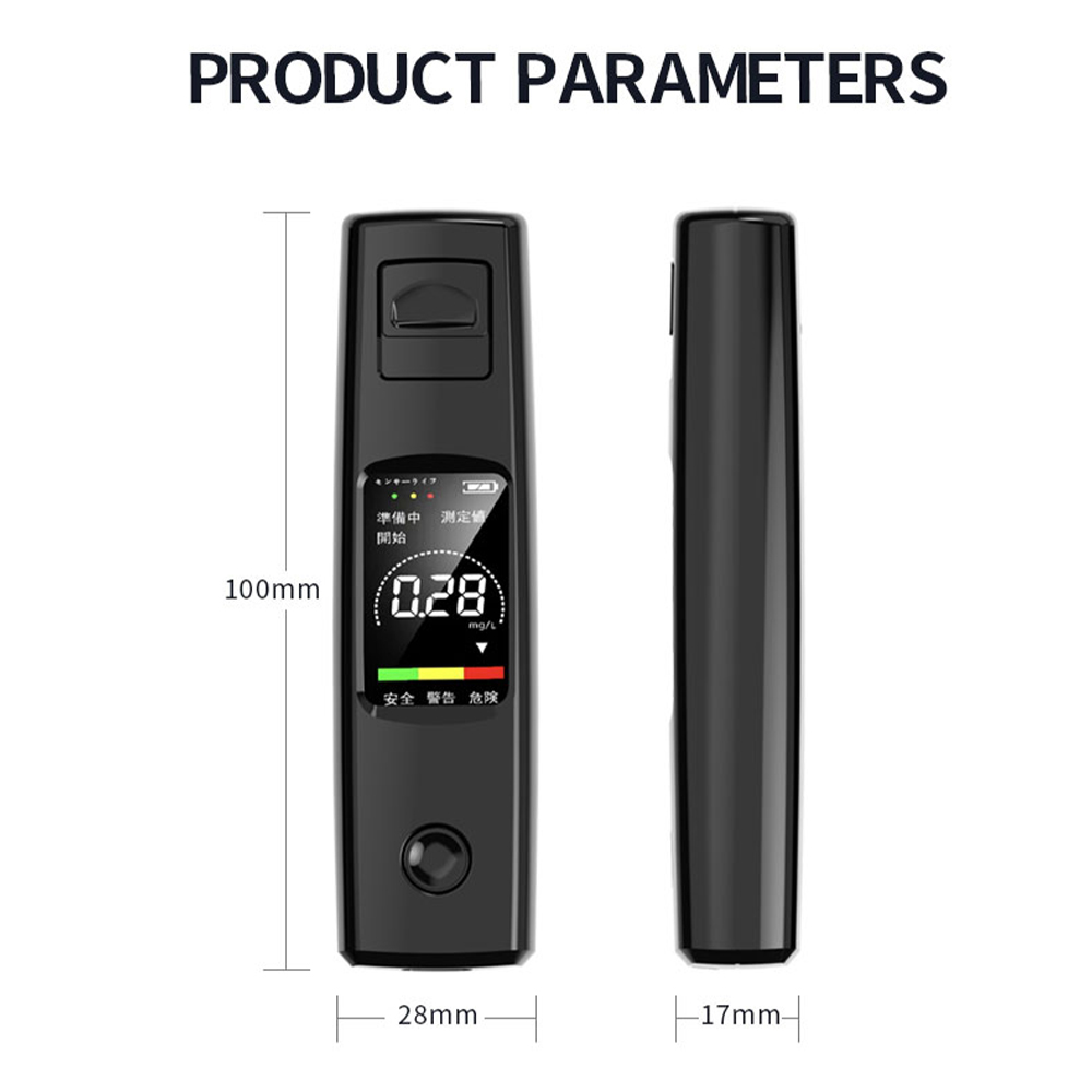 A20 Alcohol Tester Professional Breathalyzer Alcotest With LED Display Dual Mode Switch For Alcohol Meter Alcool Tester