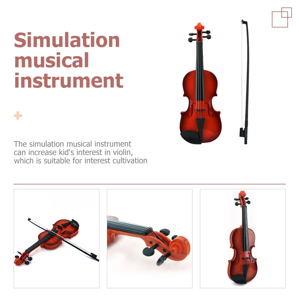 Music Instruments Adults Simulated Violin Creative Musical Toy Early Educational Plaything Child