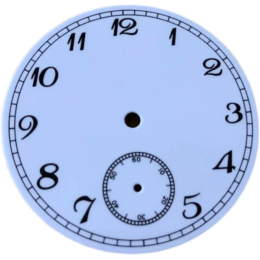 38.9mm Dial Plate Watch Enamel Dial 6 o'clock For ETA 6498 / Seagull ST3621 manual mechanical movement Watch Repair Accessories