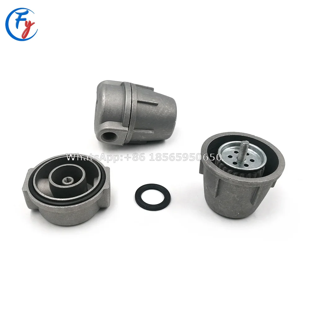 Aluminum Cup Burner 1/4 1/2 Filter Water Separator For Boiler Diesel Light Oil Strainer Alcohol-based Fuel Purifier