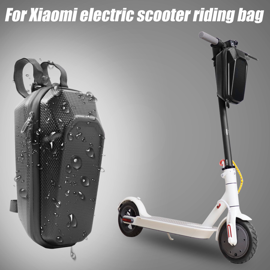Hot sell Universal For Xiaomi M365 /Pro Scooter Bag Waterproof for Ninebot ES1 ES2 Max G30 Head Handle Bags Hard Shell Bag