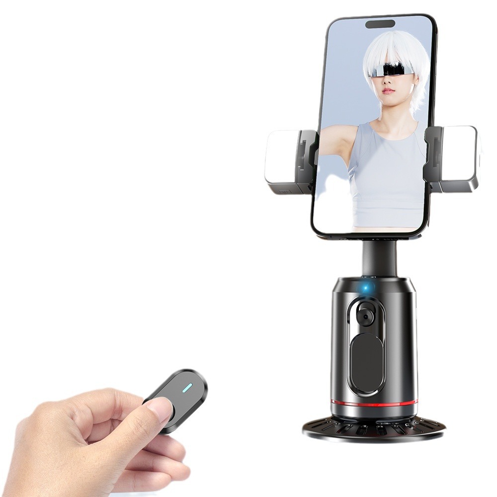 Q02 Face tracking automatic AI follow PTZ live intelligent follow fill light Bluetooth stabilizer pan tilt