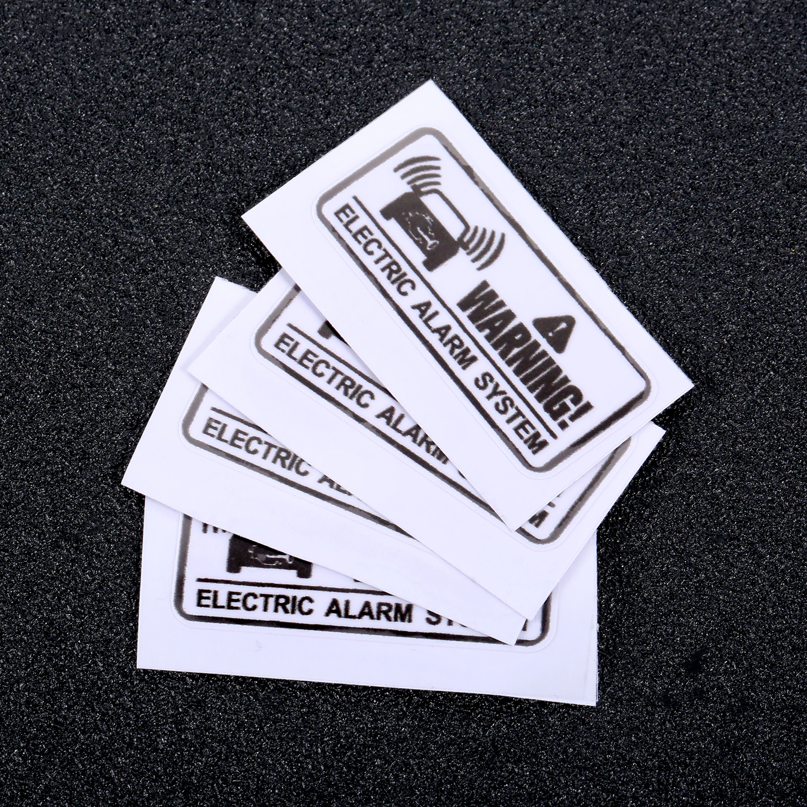 Waterproof Warning Alarm System Sticker Do Not Touch Security System 2025 Anti Theft Motor Car Window Whole new Body Decals 3.6x1.6cm - view 7