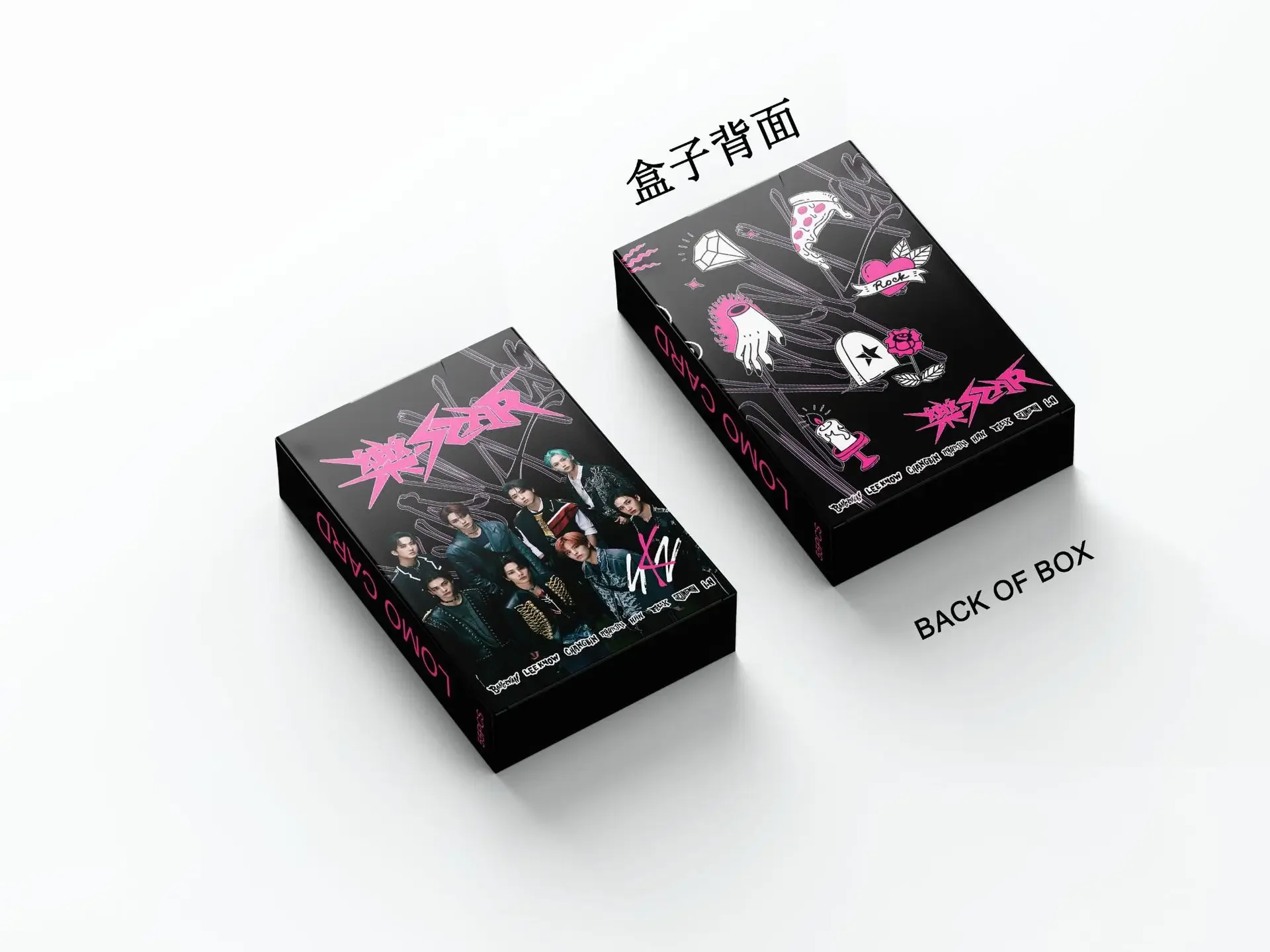 55pcs Kpop Stray Kids New Album ROCK STAR Lomo Cards Photocards Stray Kids Photo Print Cards
