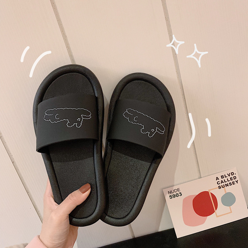 2024 New Slippers for Ladies Summer Shoes Cute cute cartoon slippers for indoor street sandals for girls Beach shower slide