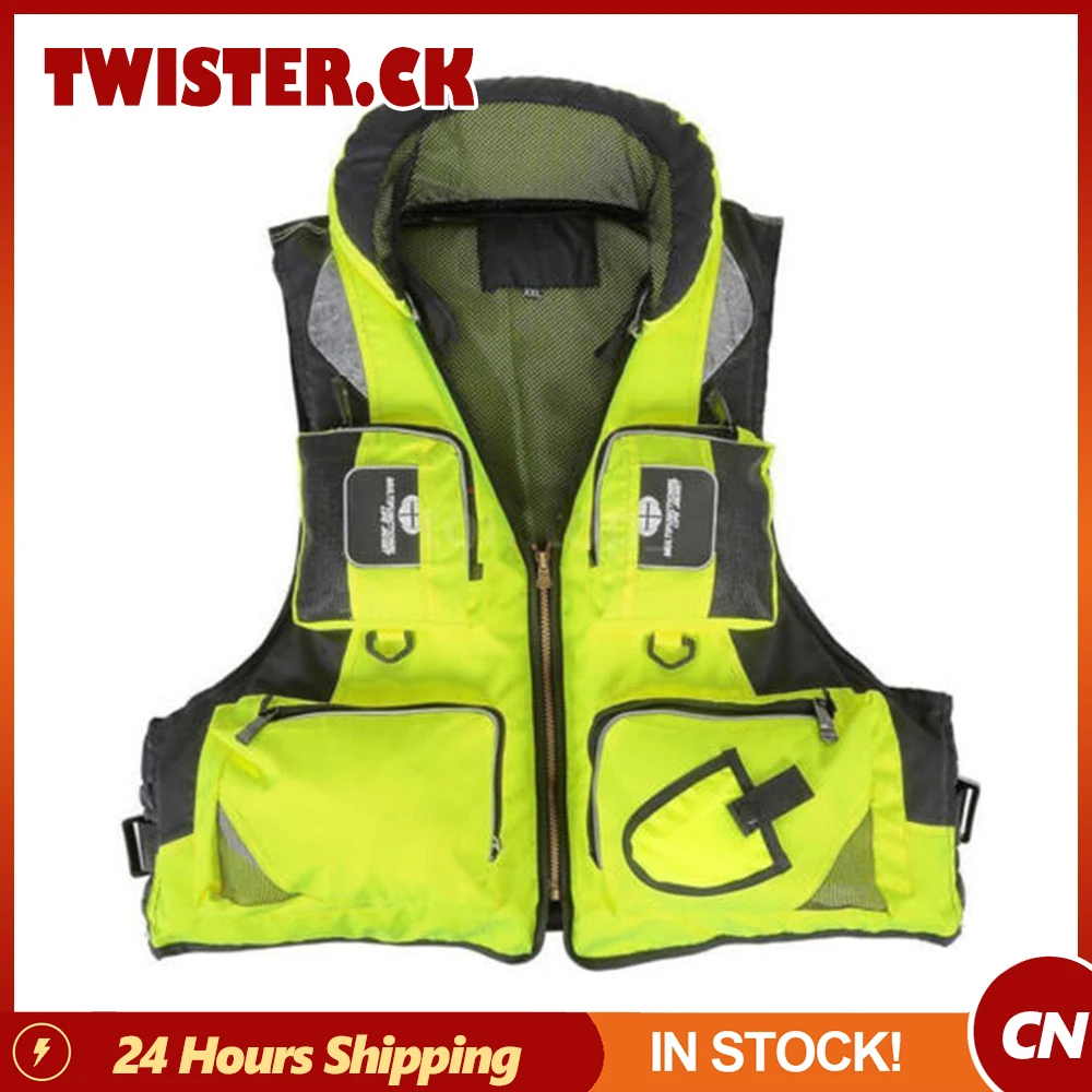 Adult Life Jacket Adjustable Buoyancy Aid Swimming Boating Sailing Fishing Water Sports Safety Life Man Jacket Vest Drop Ship