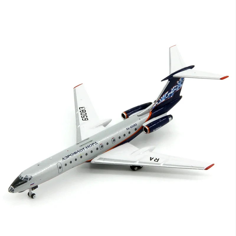 1/400 Scale Aeroflot TU-134 TU-134A RA-65083 Russia AEROFLOT NORD Airlines Diecast Alloy Aircraft Model Toy For Collection