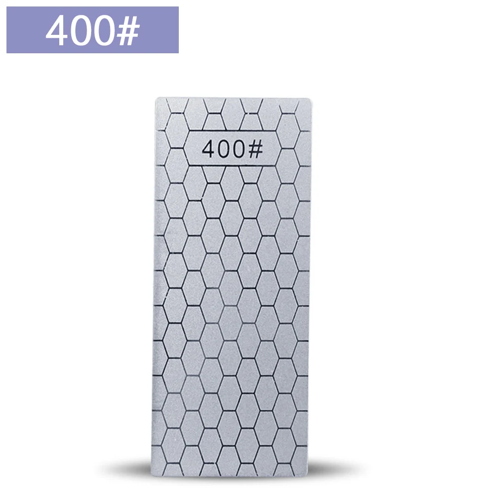 STONEGO Diamond Knife Sharpener Stone 400#/600#/1000# Ultra-thin Honeycomb Surface Whetstone Grindstone for Sharpening Knives