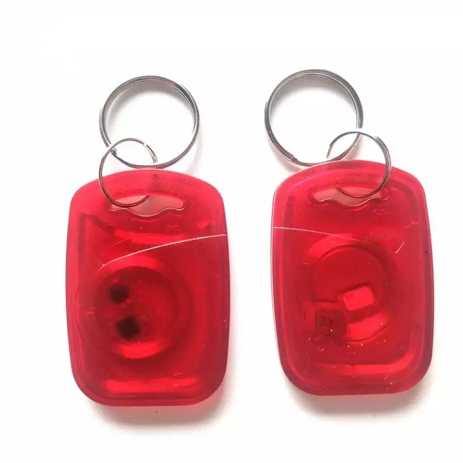 Dual Chip Frequency 125KHz T5577/EM4305 13.56MHz UID RFID Changeable Writable Keyfobs Composite Key Tag Ring Card 2Pcs