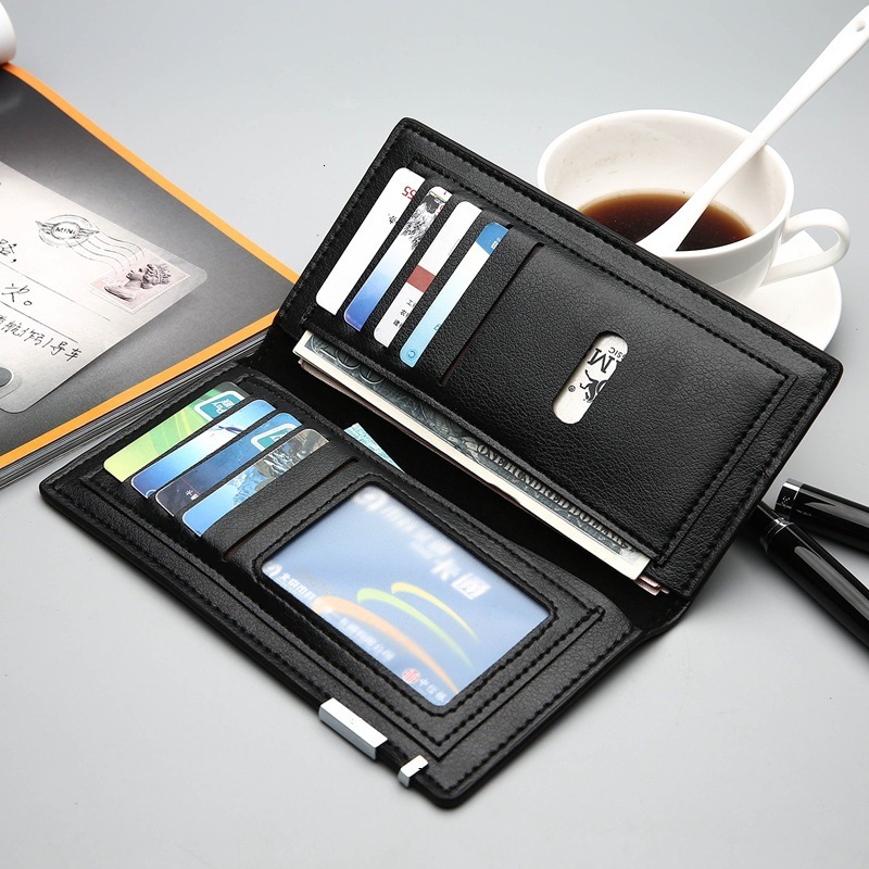 Yingfei Kangaroo Straight Long with Imprintable Handheld Men's Wallet