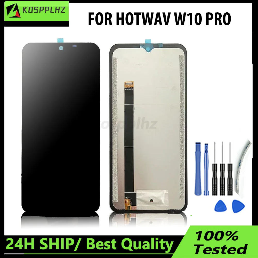 6.53" For Hotwav W10 / W10 Pro LCD Display + Touch Screen Assembly Glass Panel Replacement For Hotwav W 10 Pro LCD
