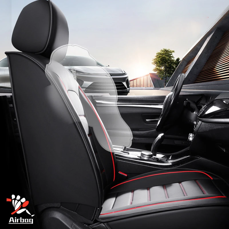 Car Seat Covers Leather Full Set For Range Rover Sport Toyota Corolla RAV4 Peugeot 207 208 Ford Focus MK4 Audi A4 B8 Accessories
