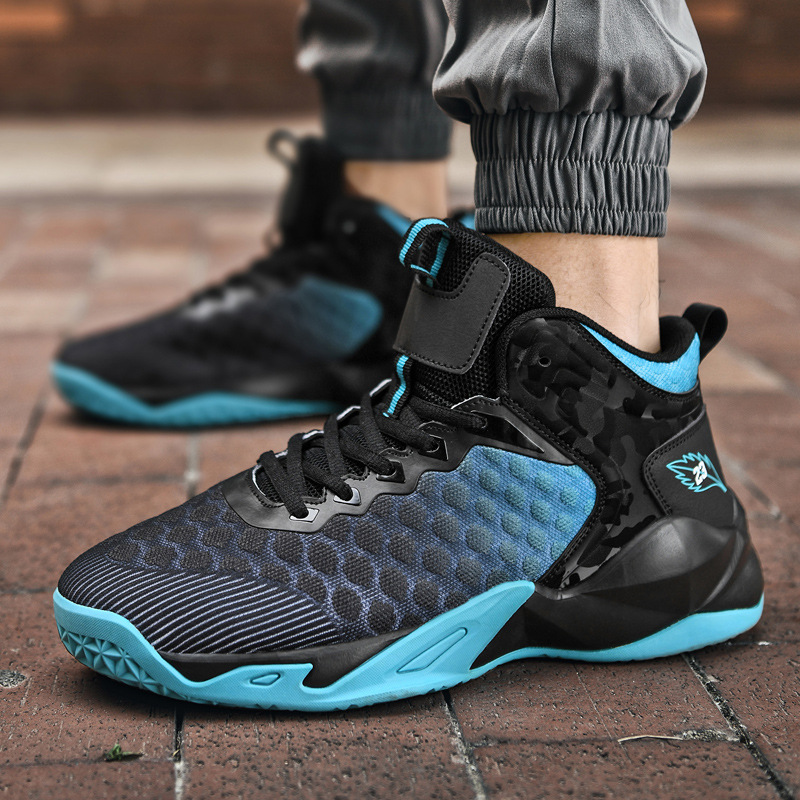 Plus size 48 men's new trendy hot high-top basketball shoes thick-soled heightened sneakers Free shipping
