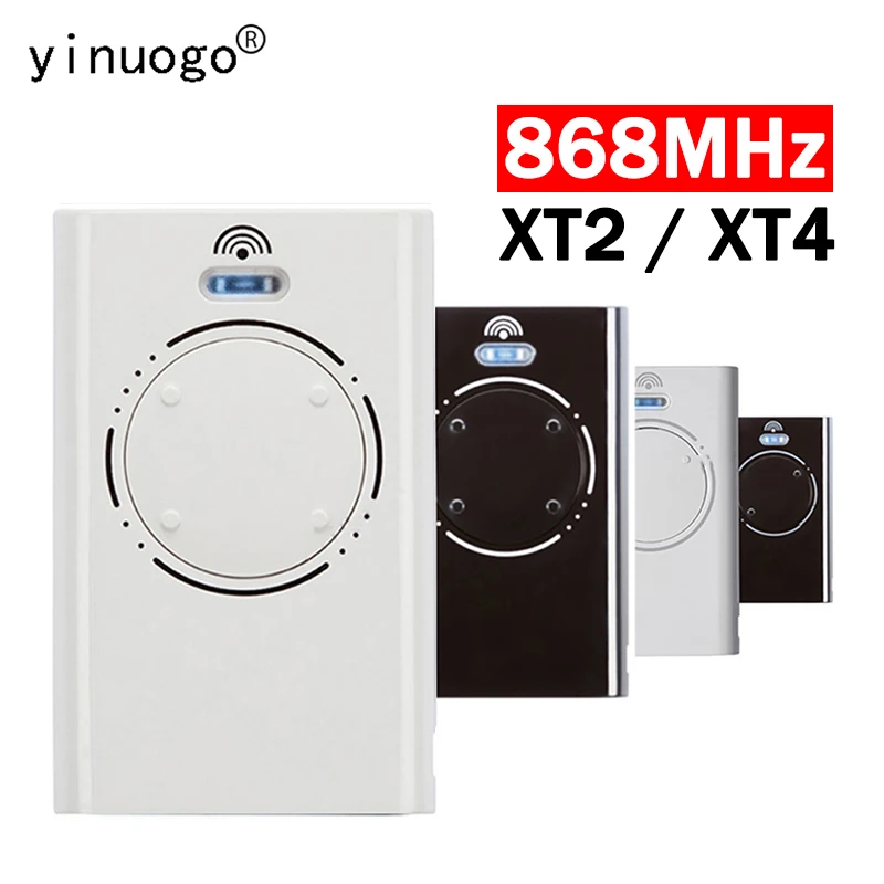 For XT2 868 SLH LR / XT4 868 SLH LR Garage Door Remote Control 868MHz T2 T4 DL2 DL4 TML2 TML4 SLH Gate Remote Control Barrier