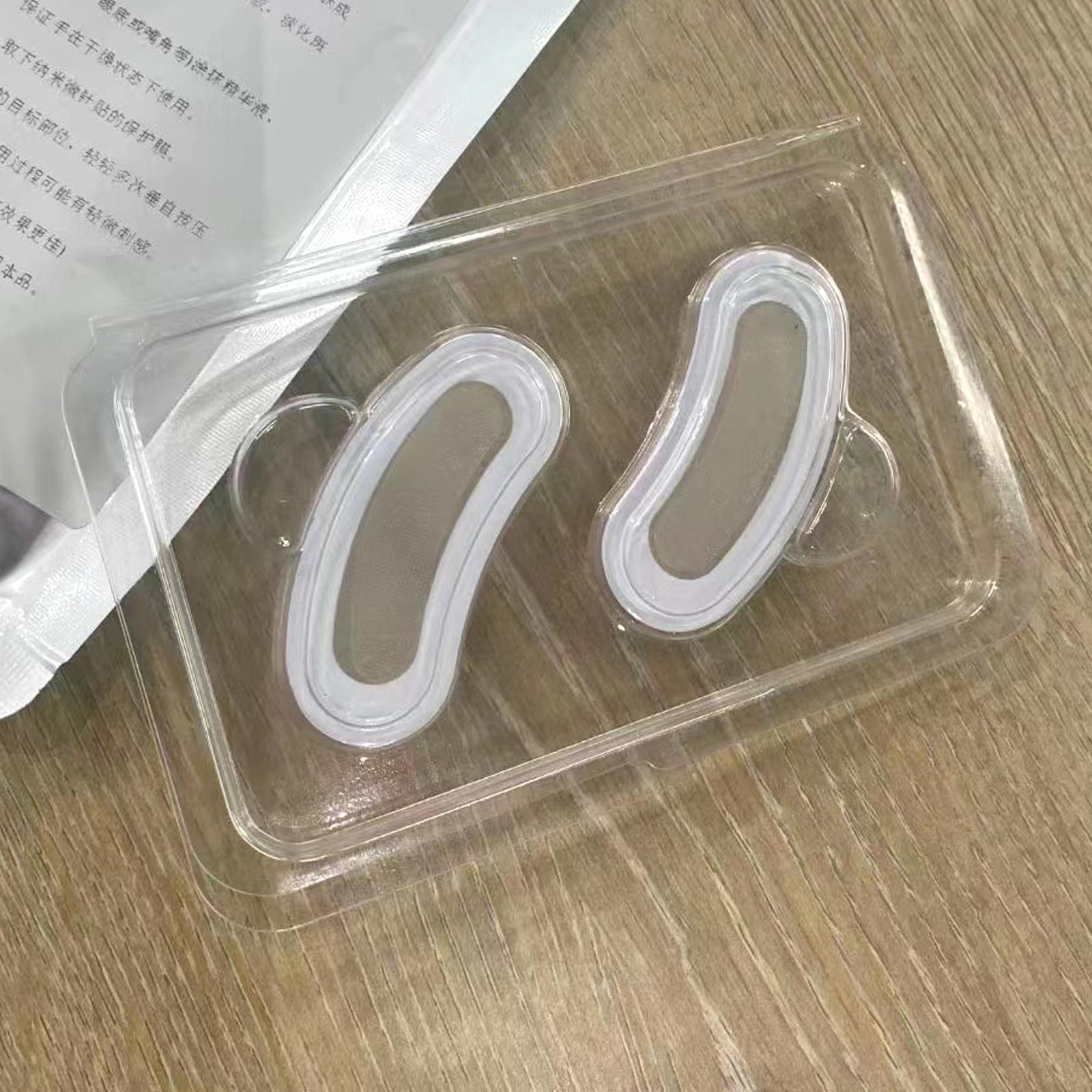 Hyaluronic Acid Microneedle Eye Patches Mask For Anti Wrinkle Aging Dark Circles Moisturizing Under Eye Gel Pad Skin Care 1 Pair