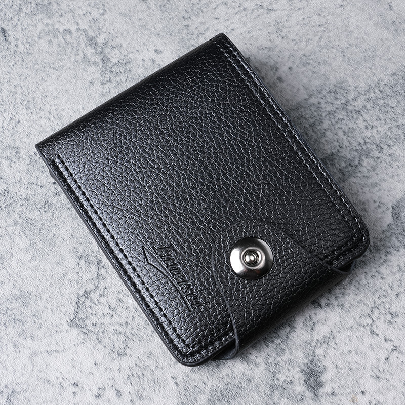 Designer's new men's short item, new item ticket, zero wallet, double line card bag, wallet