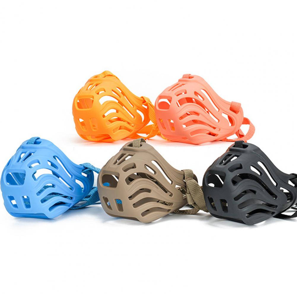 Dog Muzzle with Adjustable Strap Wear-resistant Portable Prevent Bite Pet Muzzle for Medium Large Dogs Pet Supplies