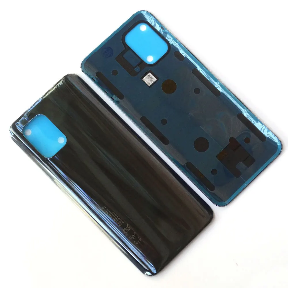 Original Glass Battery Cover For Xiaomi Mi 10 Lite 5G Back Door Replacement Battery Case Housing