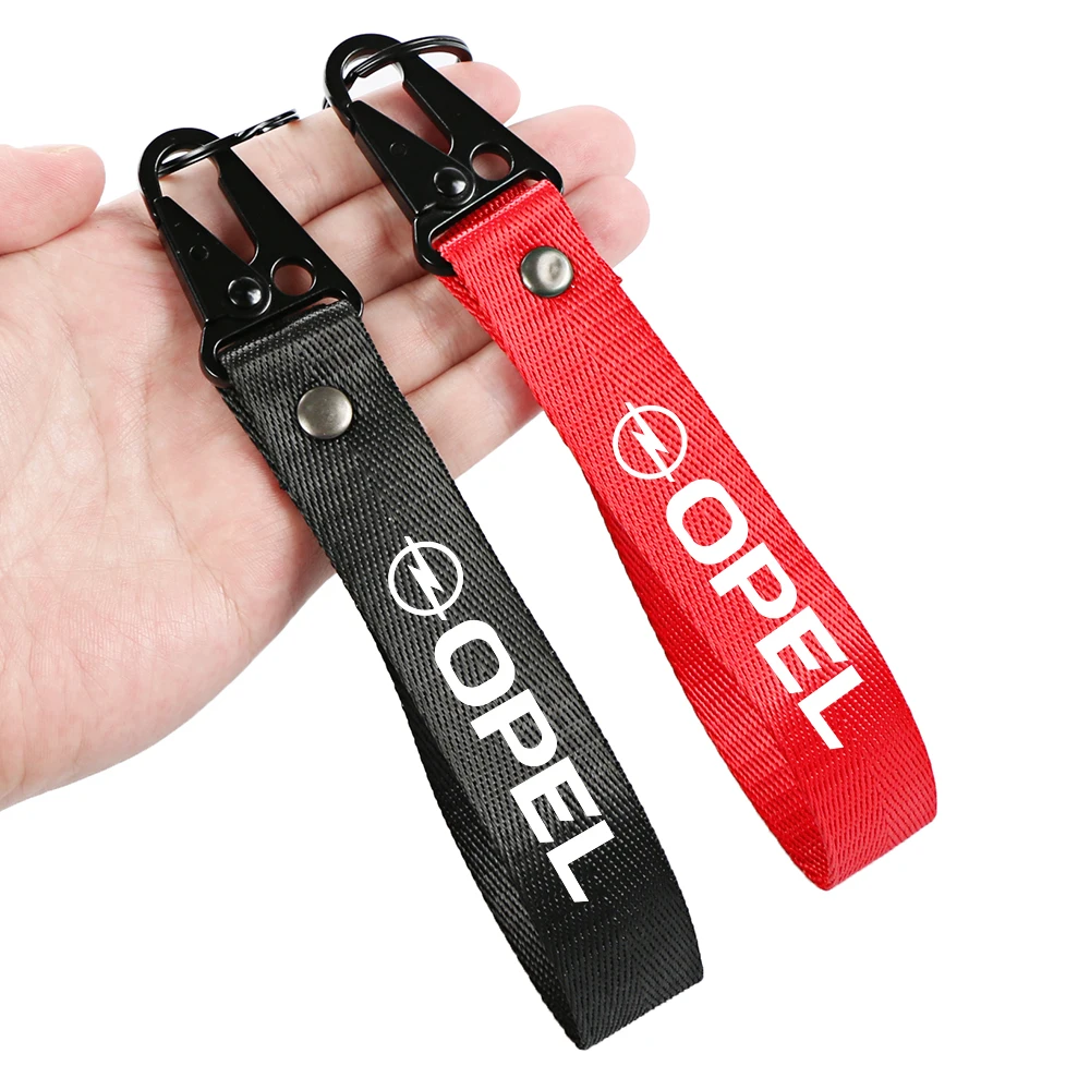 Anti-Lost Car Keychain Split Ring Auto Accessories For Opel Astra H J G K Insignia Corsa C D Vectra C B Meriva a Zafira Trailer