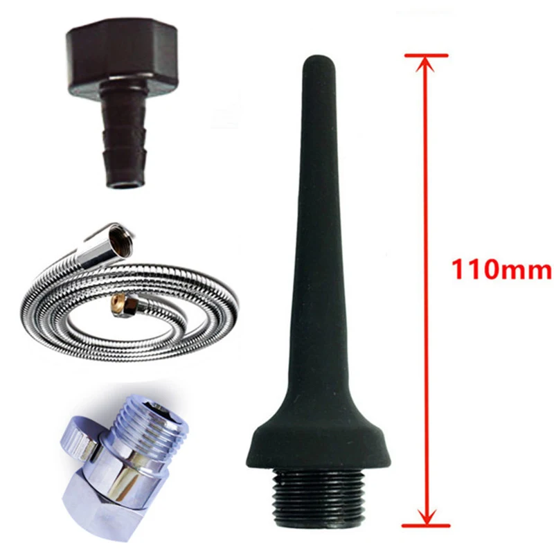 Wetips Enema Anal Anus Vaginal Cleaner Douche Silicone Nozzle Toilet Shower Tip Portable Bidet Cleaning 666 666
