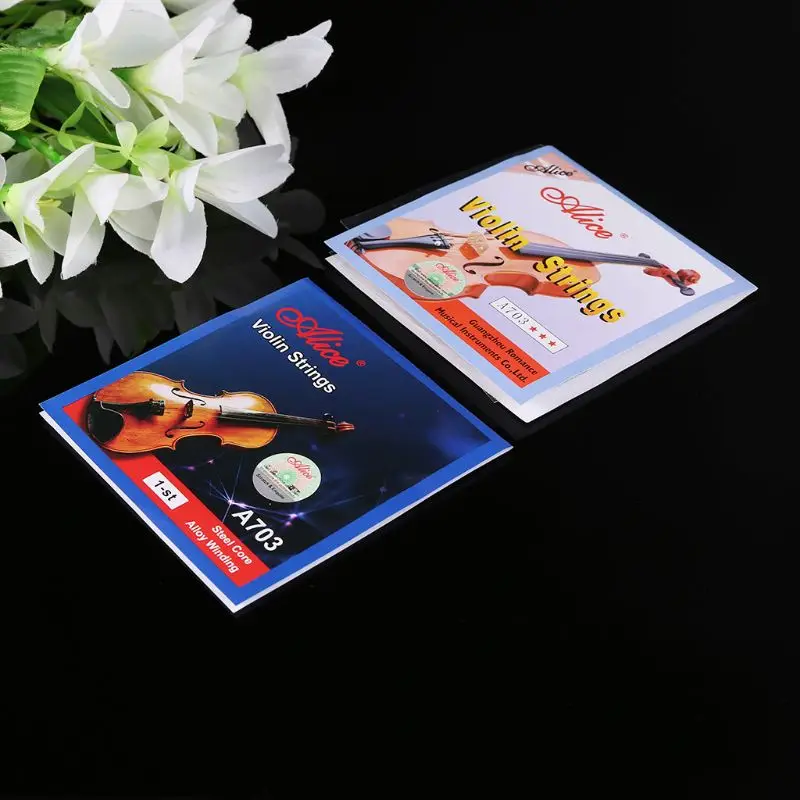 Alice A703 Violin Strings for full size 1/8 1/4 1/2 3/4 4/4