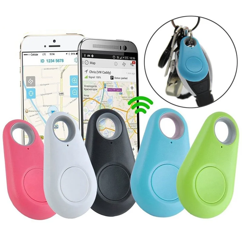 Mini Anti Lost Alarm Wallet KeyFinder Smart Tag Tracer GPS Locator Keychain Pet Dog Child ITag Tracker Key Finder