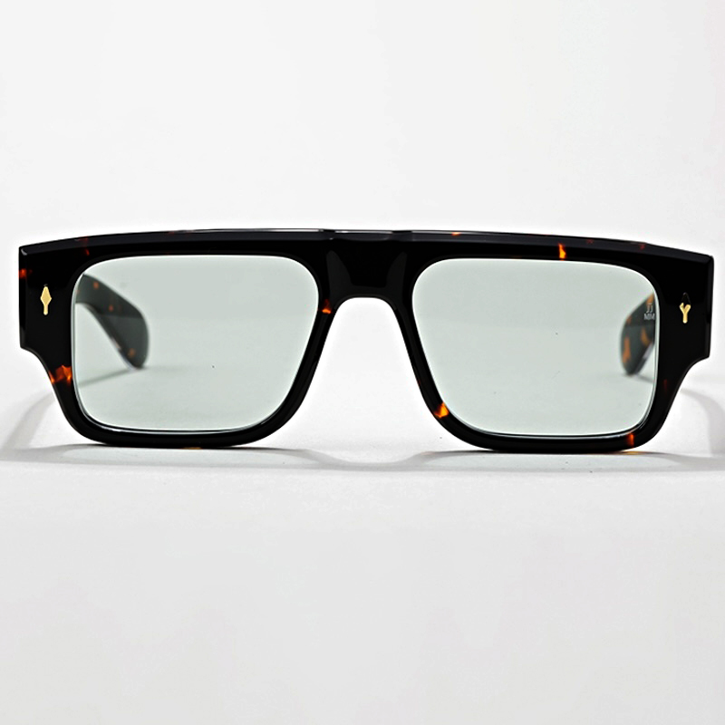 Handmade sunglasses Luxury brand design DEVOTO 52-18 Square Acetate Men Women Top Quality Eyewear Outdoor UV400 Protection in Italy IVSTA