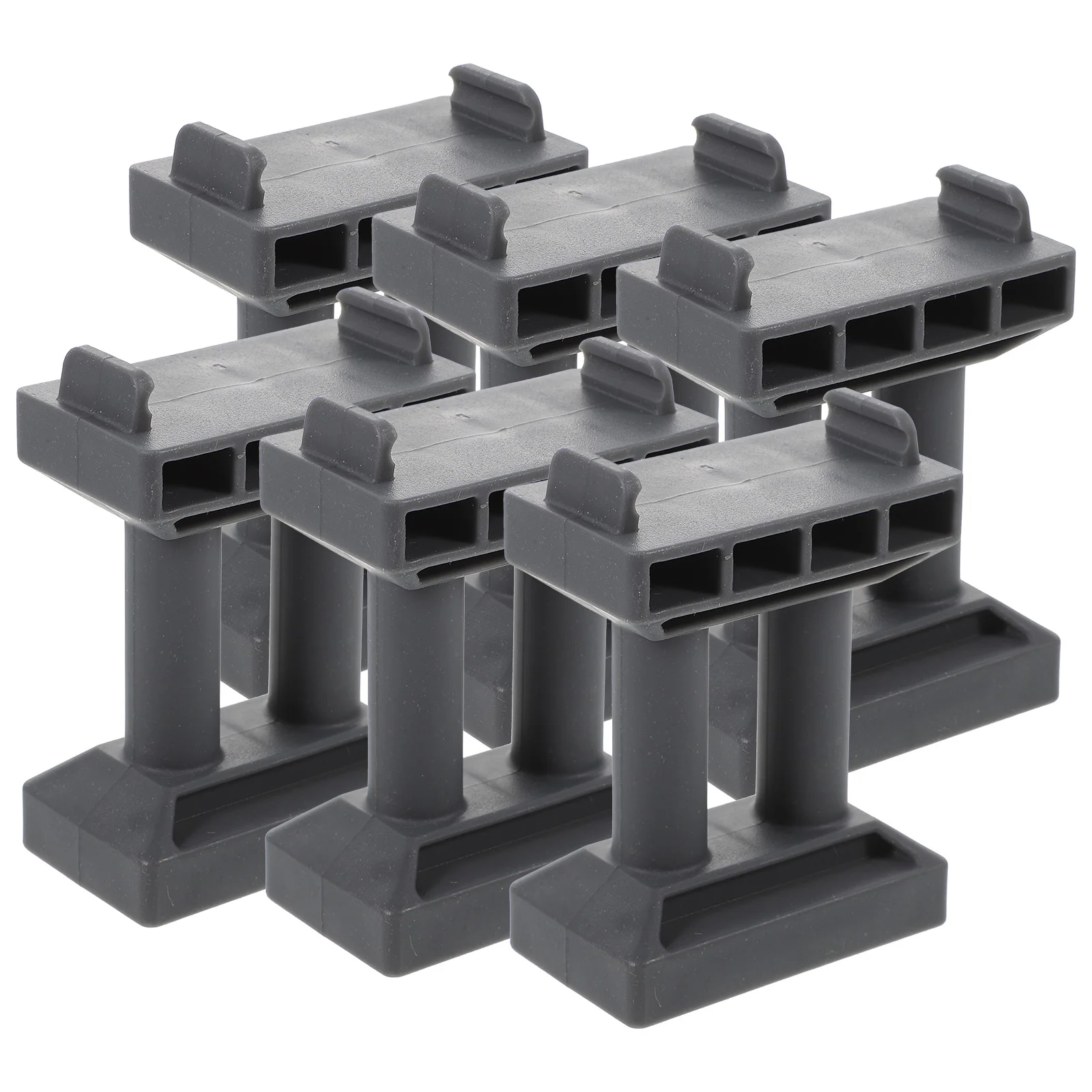 Wooden Train Track Accessories Train Bridge Pier Track Railway Accessories Multi Level Support Risers High Level Blocks Wooden