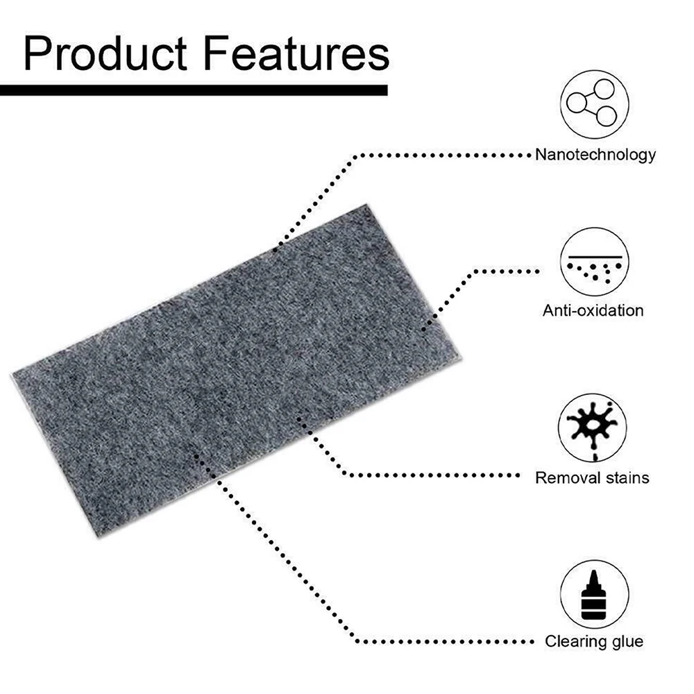 10Pc Nano Sparkle Cloth Magic Car Scratch Repair Cloth Car Metal Surface Polishing Cloth Scratch Repair Tool Remover Accessories