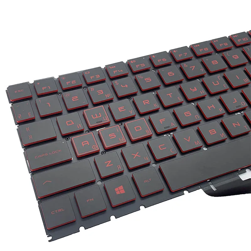 RU/LA/UK New Laptop Keyboard With Red Backlit For HP OMEN 15-DC 15-DH TPN-Q211 C143 15 DC DC0003la DC005TX DC0004TX