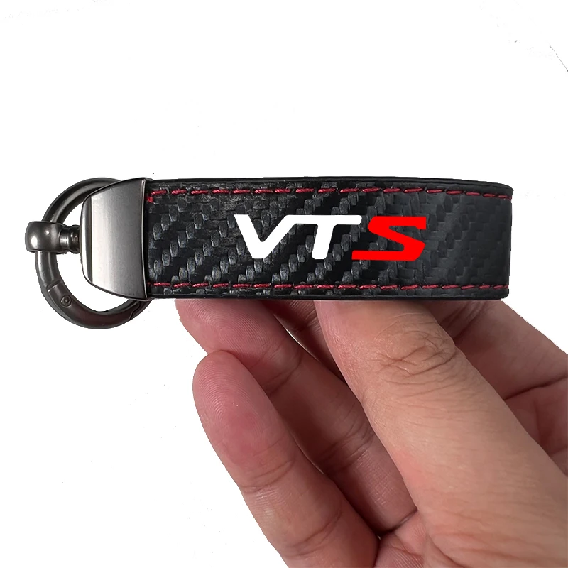 Car Trinket Keyring PU Leather Keychain DIY Bag Key Chain Holder Key for Citroen VTS Ami C3 Berlingo C4 Picasso C5 X C6 Space