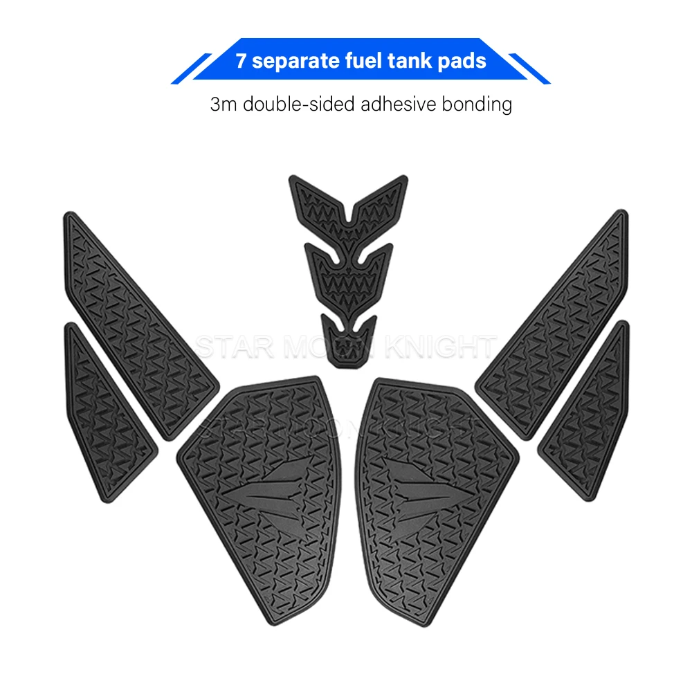 Motorcycle Sticker For Yamaha MT-03 MT-25 MT03 MT25 2020 2021 2022 MT 03 Non-slip Side Tank Pad Anti Scratch Decal Accessories