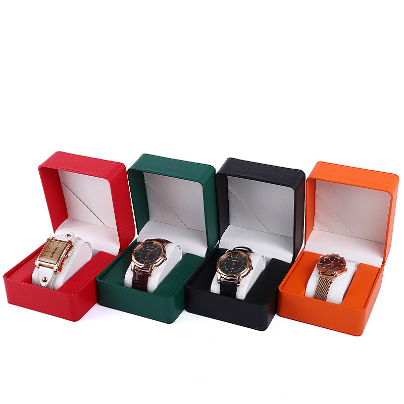 Watch Box Luxury Leather Exquisite Watch Box Case Holder Organizer Case Jewelry Wrist Watches Holder Display Boxes Gift Dropship