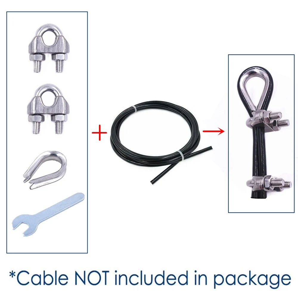 Pulley Home Gym Equipment Replacement Stopper Ball for Cable Gyms Steel Wire Accessories Joints Metal Limit Ball Hollow Screw