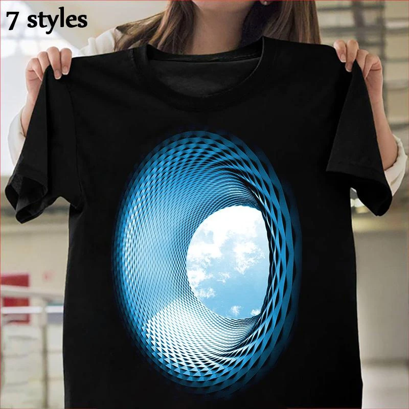 New Men's Women Personalized 3d Funny T-shirt Summer Street Casual 2025 new Loose Cool Black Tees