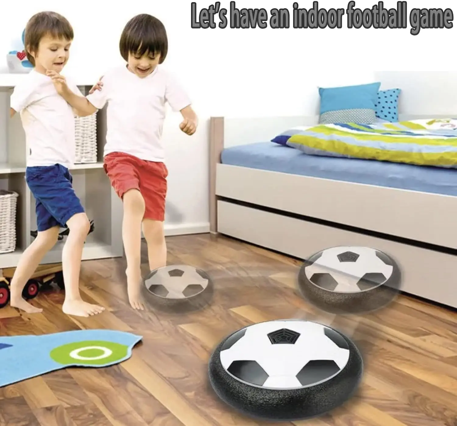 Electric Floating Soccer Ball For Children Hovering Football Toy LED Flashing Soccer Ball Kid Outdoor Indoor Sport Games Toy Boy