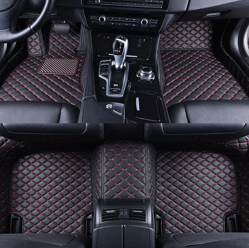 Car Floor Mats For Land Rover Range Rover Velar 2017 2018 2019 2020 Auto Waterproof Rugs Accessories Leather Liners Carpets Pads