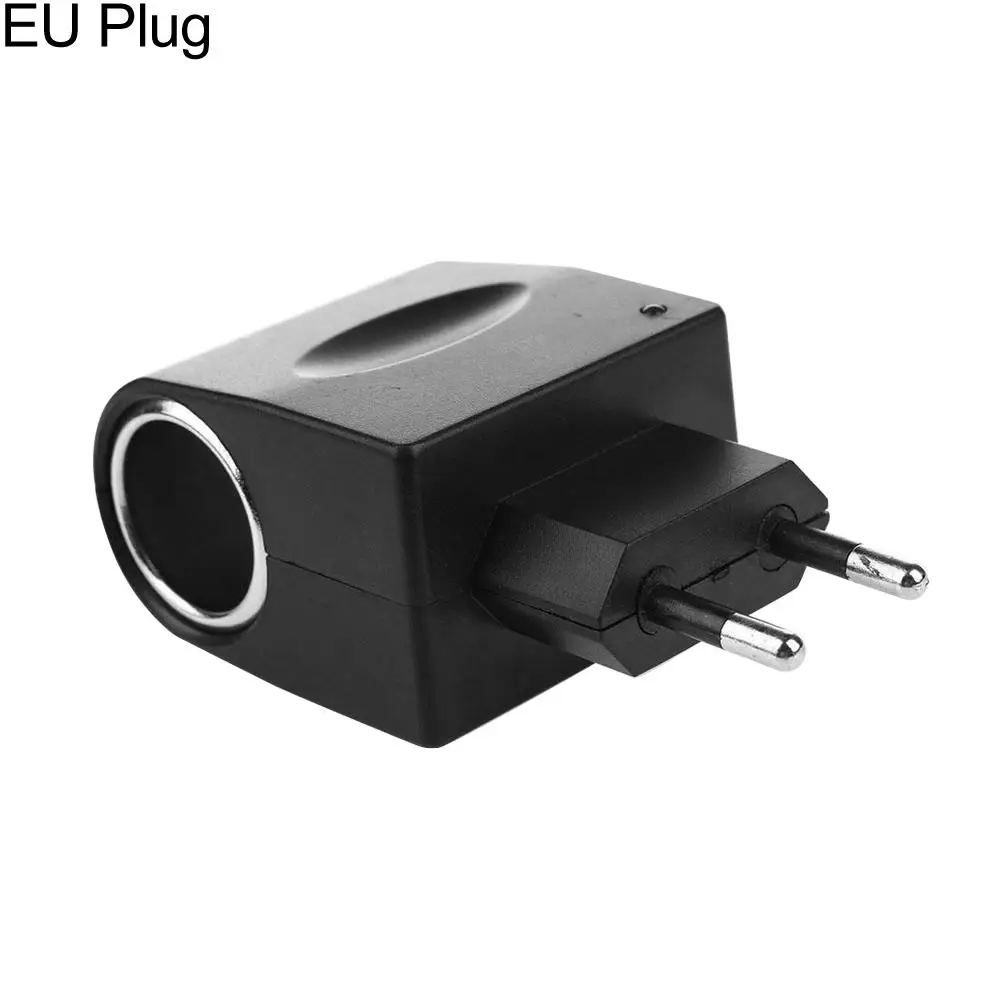 EU/US Standard Car Socket Adapter AC 100-240V 220V to DC 12V Cigarettes Lighter Power Converter Adapter AC to DC