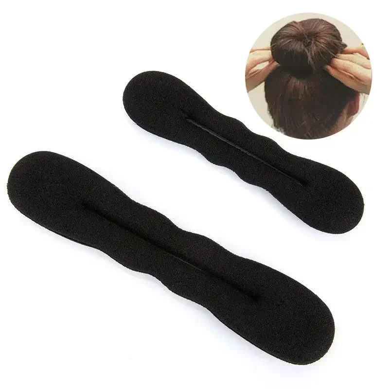 Sponge Plastic Loop Curly Hair Maker Hair Scrunchie Headband Twist Donut Bun Curler Braiders Hairbands Hairs Styling Tools