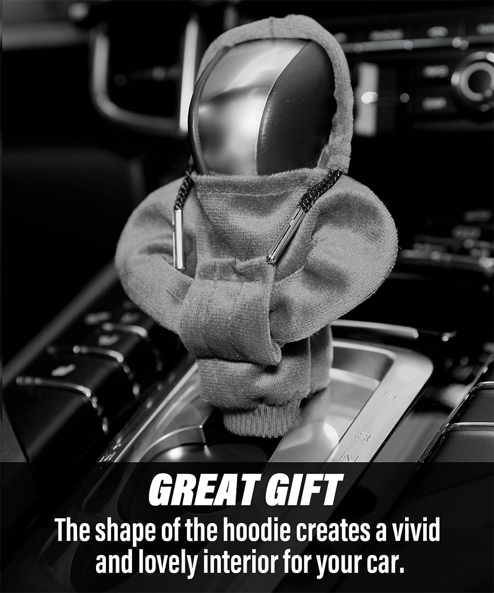 Car Gear Shift Hoodie Gearshift Cover Mini Sweatshirt Gearstick Hoodie Car Gear Knob Shifter Hoodie Gear Speed Lever Sweater