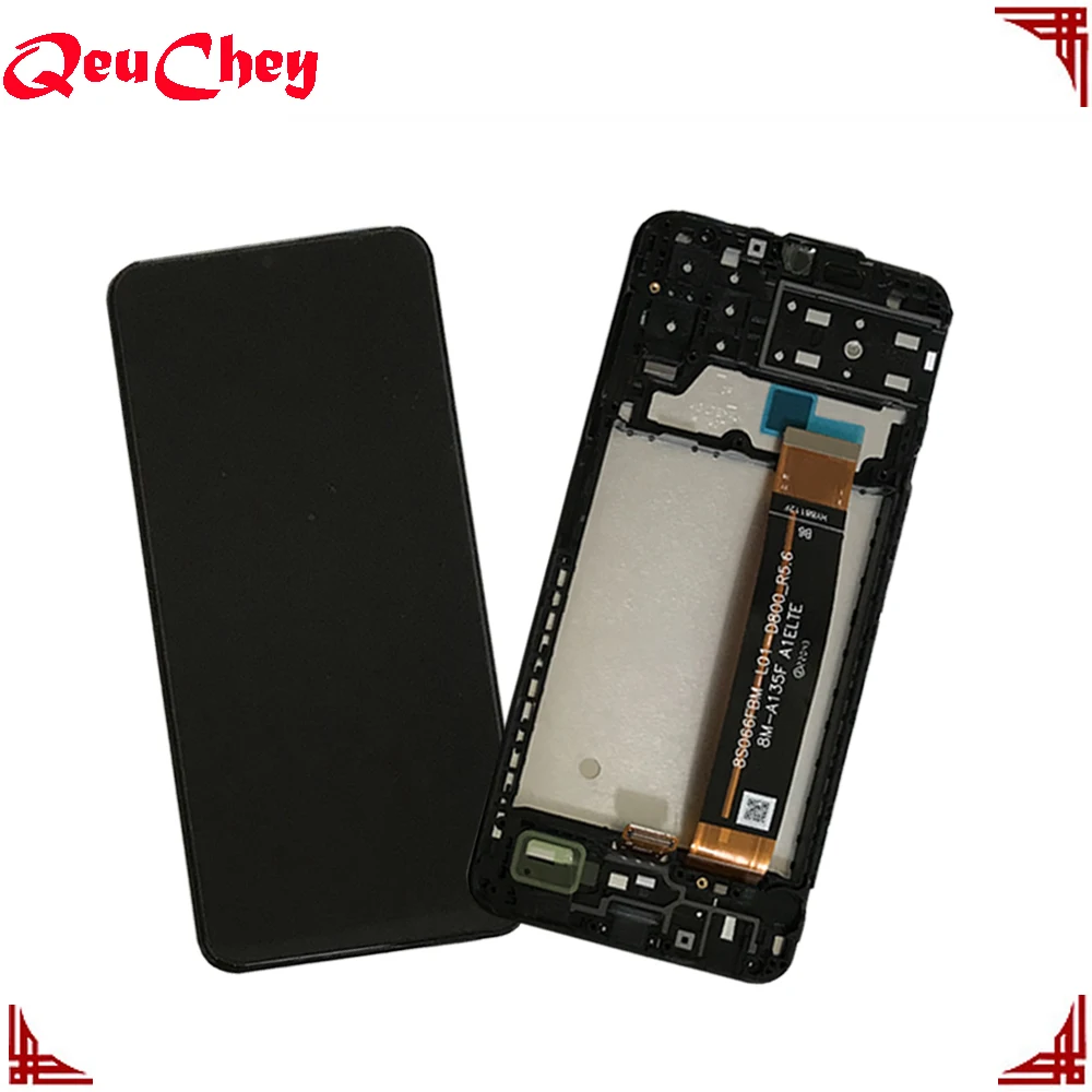 2/3/5/10 Piece/Lot For Samsung Galaxy A13 4G A135 A135F A135U LCD Display Touch Screen Digitizer Assembly No/With Frame