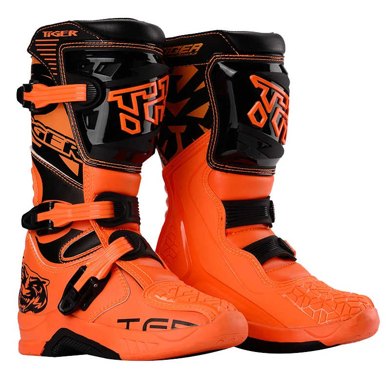 Botas Motocross Men Kids Motorboats Enduro Motorcycle Boots For motocross MTB Downhill Boots Rider Shoes Motorbike Racing