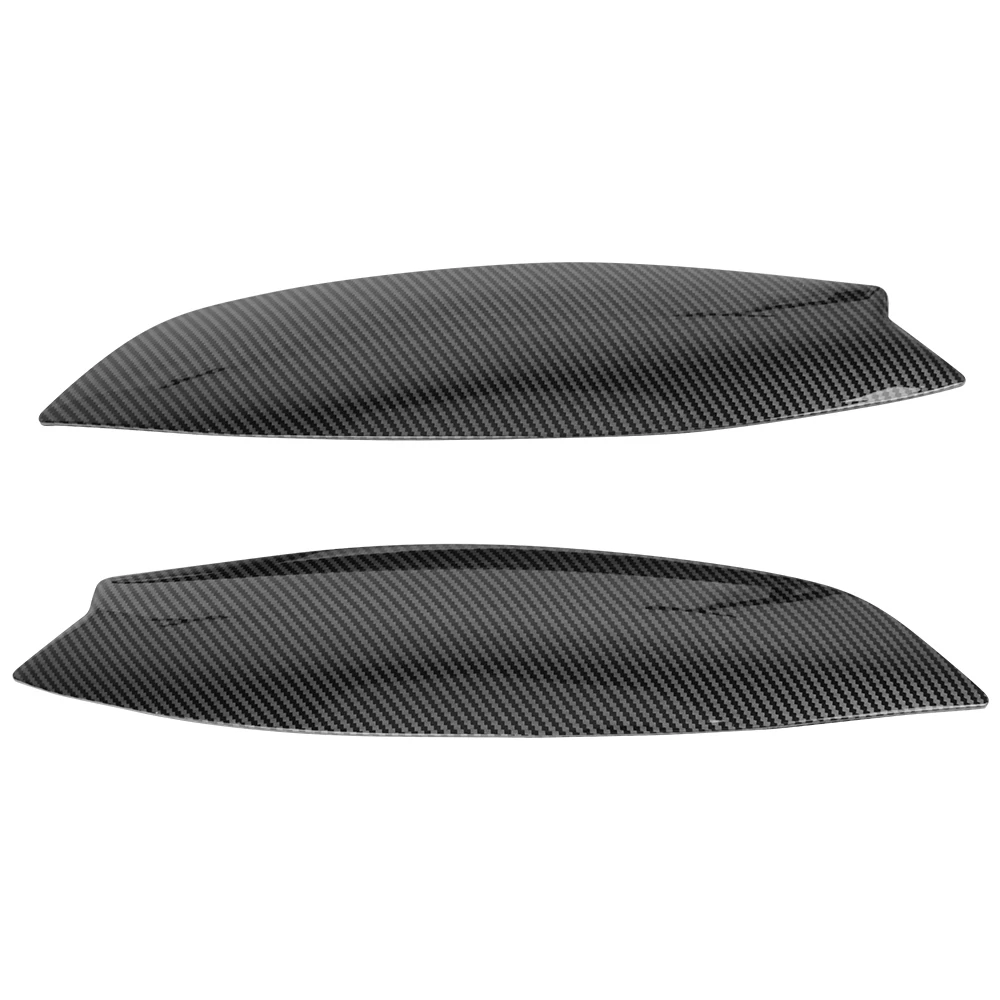 For Volkswagen Chrome Headlights Eyebrow Eyelids Trim Cover Exterior Accessories 1 Pair For VW GOLF 5 MK5 GTI R 2005 2006 2007